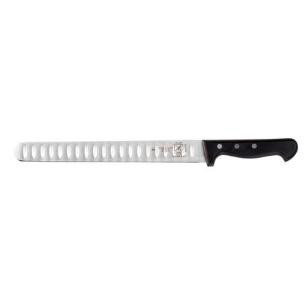 Dao Thái Lát Granton Mercer Culinary M23720 25.4 cm Tay Cầm Delrin® Đen Thép Đức Carbon Cao