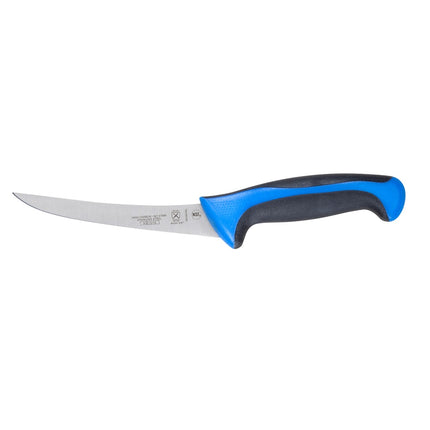 Dao Rọc Xương Mercer Culinary M23820BL 15.2 cm Cán Santoprene®/Polypropylene Màu Xanh, Thép Carbon Cao Nhật Bản