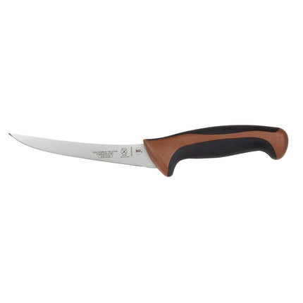Dao Rọc Xương Mercer Culinary M23820BR 15.2 cm Cán Santoprene®/Polypropylene Màu Nâu, Thép Carbon Cao Nhật Bản