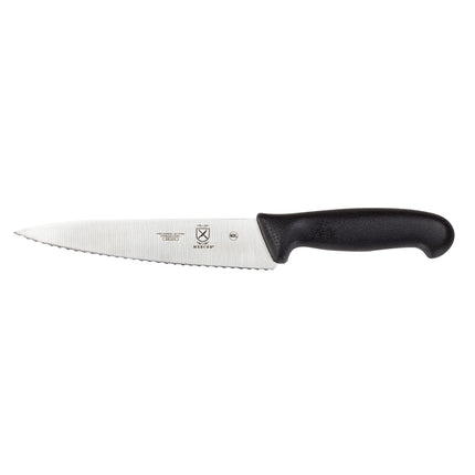 Dao Bếp Trưởng Mercer Culinary M23830 19 cm Tay Cầm Santoprene®/Polypropylene Đen Thép Nhật Carbon Cao