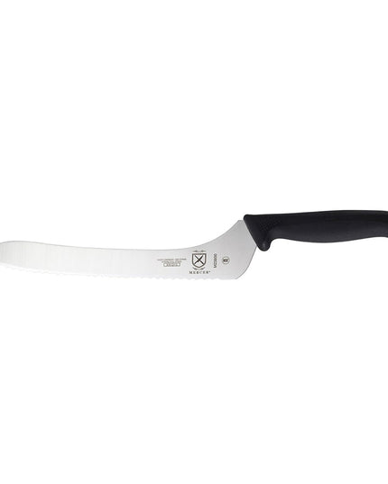 Dao Cắt Bánh Mì Mercer Culinary M23890 22.9 cm Tay Cầm Santoprene®/Polypropylene Đen Thép Nhật Carbon Cao