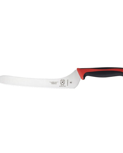 Dao Cắt Bánh Mì Mercer Culinary M23890RD 22.9 cm Tay Cầm Santoprene®/Polypropylene Đỏ Thép Carbon Nhật Bản