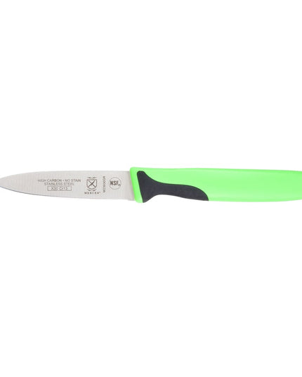 Dao Gọt Mercer Culinary M23930GR 7.6cm Tay Cầm Santoprene®/Polypropylene Xanh Lá Thép Nhật Carbon Cao