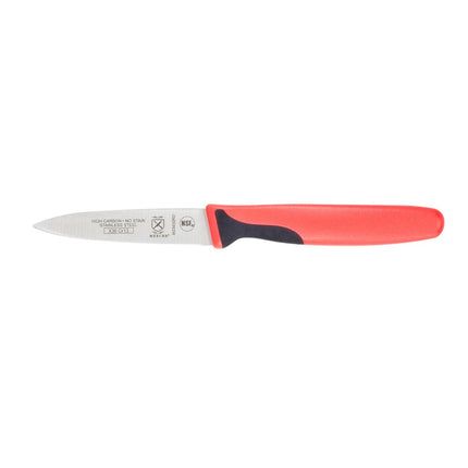 Dao Gọt Mercer Culinary M23930RD 7.6cm Tay Cầm Santoprene®/Polypropylene Đỏ Thép Nhật Carbon Cao