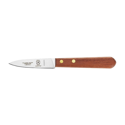 Dao Gọt Mercer Culinary M26000 7.6 cm Tay Cầm Gỗ Hồng Mộc, Thép Carbon Cao Nhật Bản
