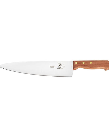 Dao Đầu Bếp Mercer Culinary M26050 25.4 cm Cán Gỗ Hồng Mộc Thép Nhật Carbon Cao