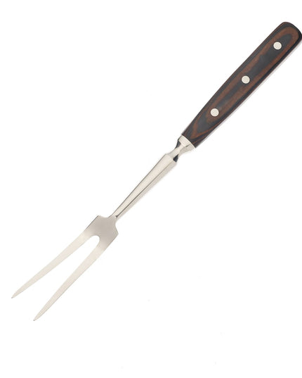 Nĩa Thái Thịt Mercer Culinary M26090 20 cm Cán Gỗ Rosewood Thép Carbon Nhật