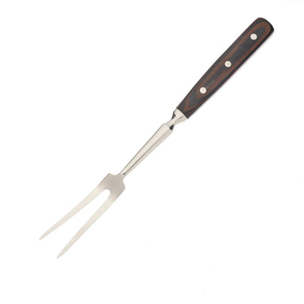 Nĩa Thái Thịt Mercer Culinary M26090 20 cm Cán Gỗ Rosewood Thép Carbon Nhật