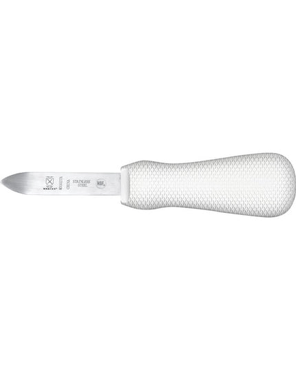 Dao Mở Hàu Mercer Culinary M33027A 7 cm Cán Polypropylene Trắng Thép Carbon Nhật