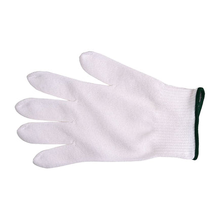 Găng Tay Chống Cắt Mercer Culinary M334111X Cỡ 1X-Large - Dệt Gia Cường Polyethylene, Trắng Viền Đen