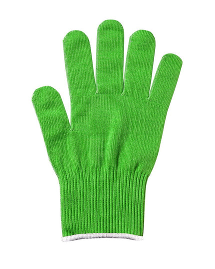 Găng Tay Chống Cắt Mercer Culinary M33415GRL Cỡ L - Polyethylene Phân Tử Siêu Cao, Xanh Lá Cổ Tay Trắng