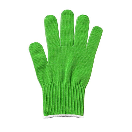 Găng Tay Chống Cắt Mercer Culinary M33415GRL Cỡ L - Polyethylene Phân Tử Siêu Cao, Xanh Lá Cổ Tay Trắng