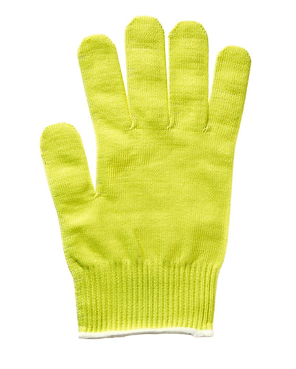 Găng Tay Chống Cắt Mercer Culinary M33415YLL Cỡ Lớn - Polyethylene Phân Tử Siêu Cao, Vàng Viền Trắng