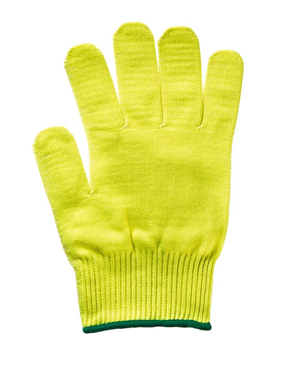 Găng Tay Chống Cắt Mercer Culinary M33415YLM Cỡ Medium - Polyethylene Phân Tử Siêu Cao, Vàng Cổ Tay Xanh Lá