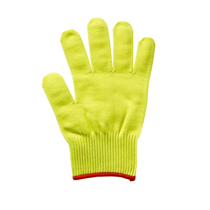 Găng Tay Chống Cắt Mercer Culinary M33415YLS Cỡ Small - Polyethylene Phân Tử Siêu Cao, Vàng Cổ Tay Đỏ