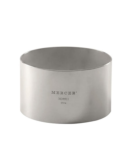 Khuôn Bánh Tròn Mercer Culinary M35511 7.6 x 4.4 cm Thép Không Gỉ
