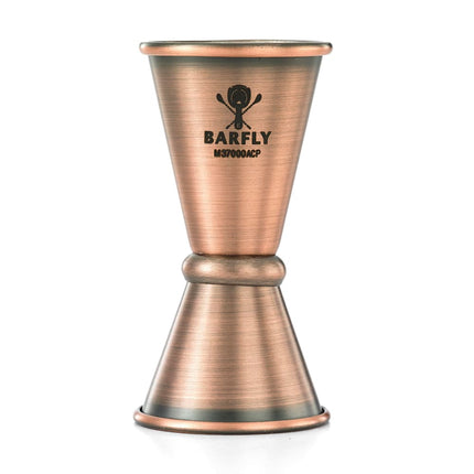 Ly Đong Đôi Kiểu Nhật Barfly M37000ACP - 15 ml & 22 ml, Màu Đồng Cổ
