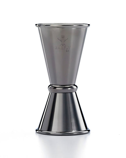 Ly Đong Đôi Kiểu Nhật Barfly M37000BK 15 ml & 22 ml Đen Gun Metal