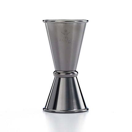 Ly Đong Đôi Kiểu Nhật Barfly M37000BK 15 ml & 22 ml Đen Gun Metal