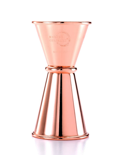 Ly Đong Đôi Kiểu Nhật Barfly M37000CP - 15 ml & 22 ml, Màu Đồng