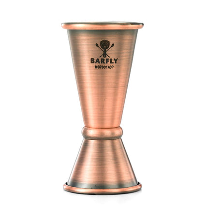 Ly Đong Đôi Kiểu Nhật Barfly M37001ACP - 20 ml & 40 ml, Màu Đồng Cổ