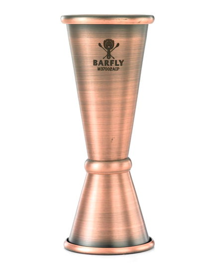Ly Đong Đôi Kiểu Nhật Barfly M37002ACP - 25 ml & 50 ml, Màu Đồng Cổ