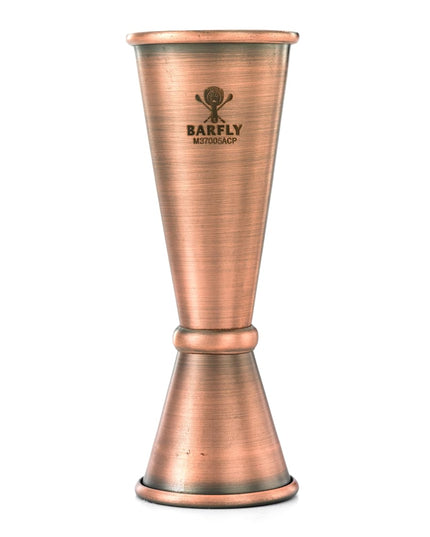 Ly Đong Đôi Kiểu Nhật Barfly M37005ACP - 30 ml & 60 ml, Đồng Cổ