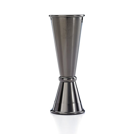 Ly Đong Đôi Kiểu Nhật Barfly M37005BK - 30 ml & 60 ml, Màu Đen Gun Metal