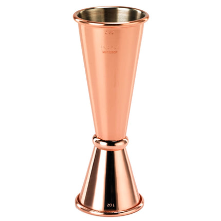 Ly Đong Đôi Kiểu Nhật Barfly M37005CP 30 ml & 60 ml Đồng