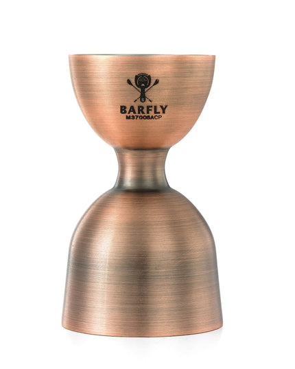Ly Đong Đôi Barfly M37006ACP 30 ml & 60 ml Thép Không Gỉ Đồng Cổ