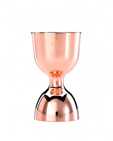 Ly Đong Hình Chuông Viền Thẳng Barfly M37006CP 30 ml & 60 ml Đồng
