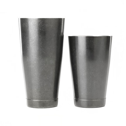 Bộ Bình Lắc Cocktail Barfly M37009VBK 830 ml & 530 ml Thép Không Gỉ Đen Cổ Điển