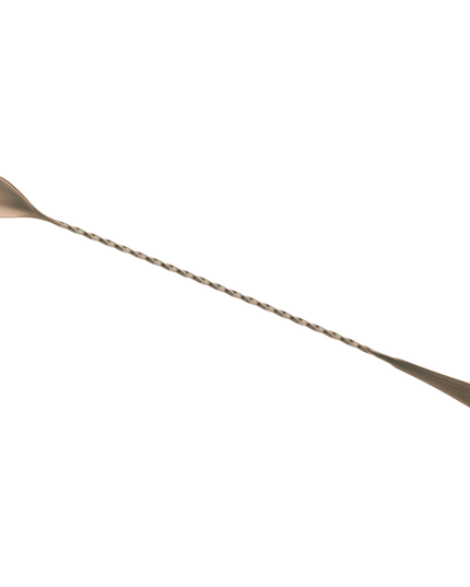 Thìa Bar Kiểu Nhật Barfly M37010ACP Đầu Gia Công Đồng Cổ Điển 33.5 cm