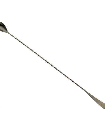 Thìa Bar Kiểu Nhật Barfly M37011BK Đầu Tiện CNC 43.5 cm Đen Gun Metal