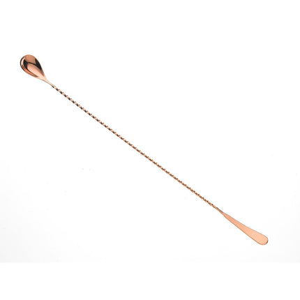 Thìa Bar Kiểu Nhật Barfly M37011CP Đầu Tiện CNC 43.5 cm Đồng