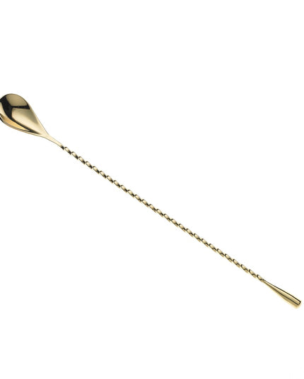 Thìa Bar Barfly M37012GD Đầu Giọt Nước Màu Vàng Gold 30 cm