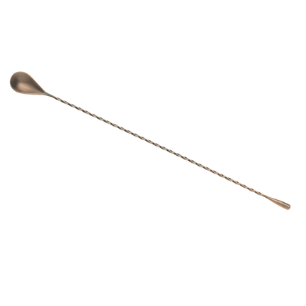 Thìa Bar Đầu Giọt Nước Có Trọng Lượng Barfly M37013ACP 40 cm Đồng Cổ Điển