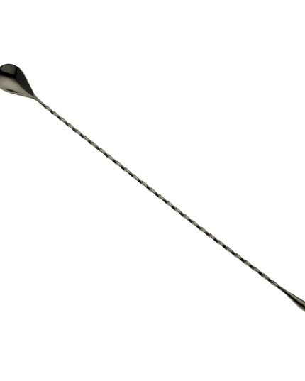 Thìa Bar Đầu Giọt Nước Có Trọng Lượng Barfly M37013BK 40 cm Đen Gun Metal