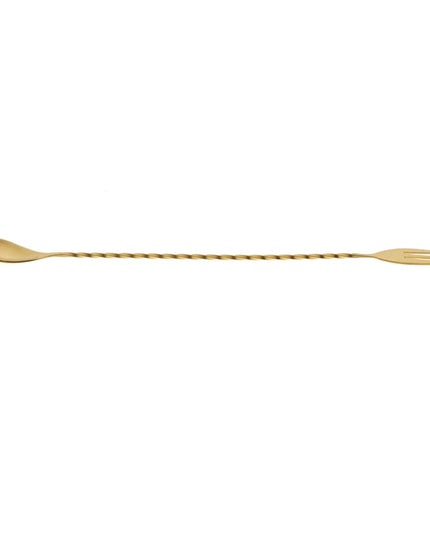 Thìa Bar Đầu Nĩa Barfly M37015GD 31.4 cm Vàng