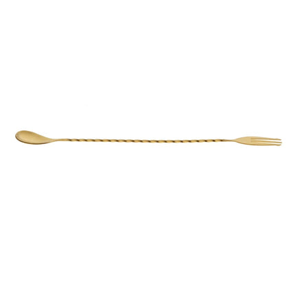 Thìa Bar Đầu Nĩa Barfly M37015GD 31.4 cm Vàng
