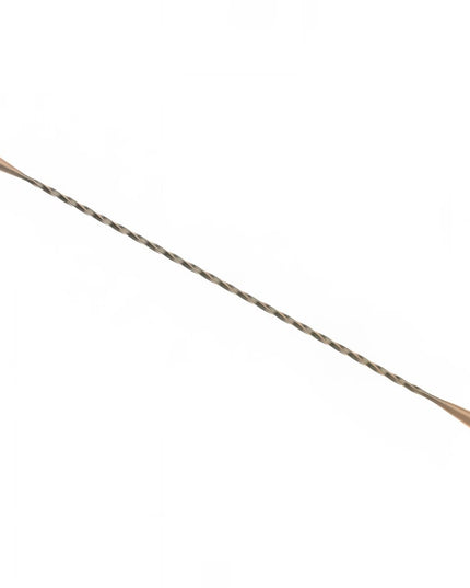 Que Khuấy Cocktail Barfly M37020ACP 33.5 cm Hai Đầu Giọt Nước, Đồng Cổ Điển