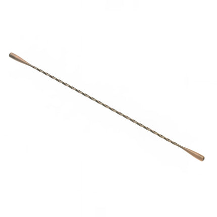 Que Khuấy Cocktail Barfly M37020ACP 33.5 cm Hai Đầu Giọt Nước, Đồng Cổ Điển