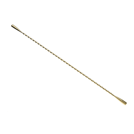 Que Khuấy Cocktail Barfly M37020GD 33.5 cm Hai Đầu Giọt Nước, Vàng