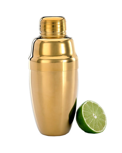 Bộ Bình Lắc Cocktail Barfly M37038GD 530 ml Thép Không Gỉ Vàng