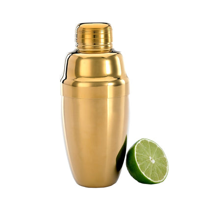 Bộ Bình Lắc Cocktail Barfly M37038GD 530 ml Thép Không Gỉ Vàng