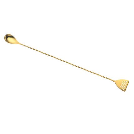 Thìa Quầy Bar Barfly M37072GD Đầu Lọc Màu Vàng 40 cm