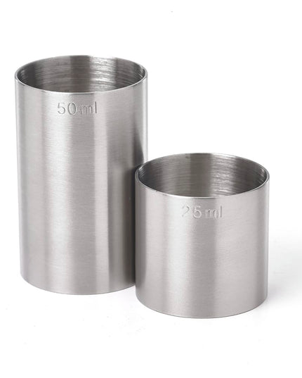 Bộ 2 Ly Đong Barfly M37094 Thép Không Gỉ Mờ