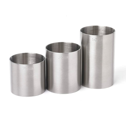 Bộ Ly Đong 3 Món Barfly M37095 - Thép Không Gỉ, Bề Mặt Mờ