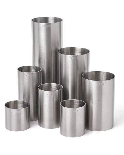 Bộ Ly Đong 7 Món Barfly M37097 Thép Không Gỉ Bề Mặt Mờ