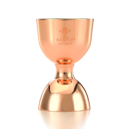 Ly Đong Viền Thẳng Barfly M37098CP 25 ml & 50 ml Đồng